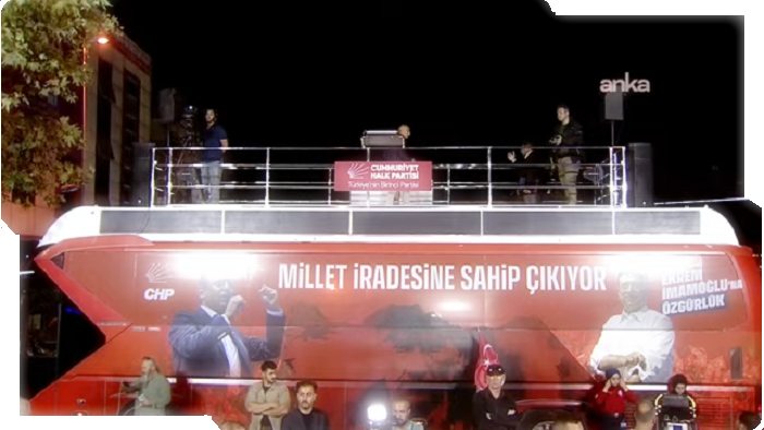 CHP’den Bahçelievler’de “Millet İradesine Sahip Çıkıyor” mitingi / İstanbul